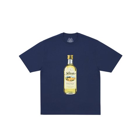 Palace Extra Virgin T Shirt Navy