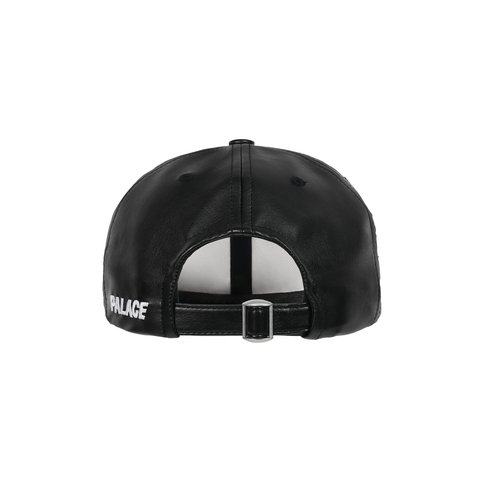 Palace Faux Leather P 6 Panel Black - Colorway