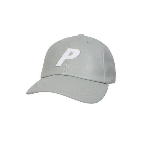 Palace Faux Leather P 6 Panel Grey