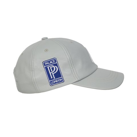 Palace Faux Leather P 6 Panel Grey - Colorway
