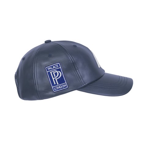 Palace Faux Leather P 6 Panel Navy - Colorway