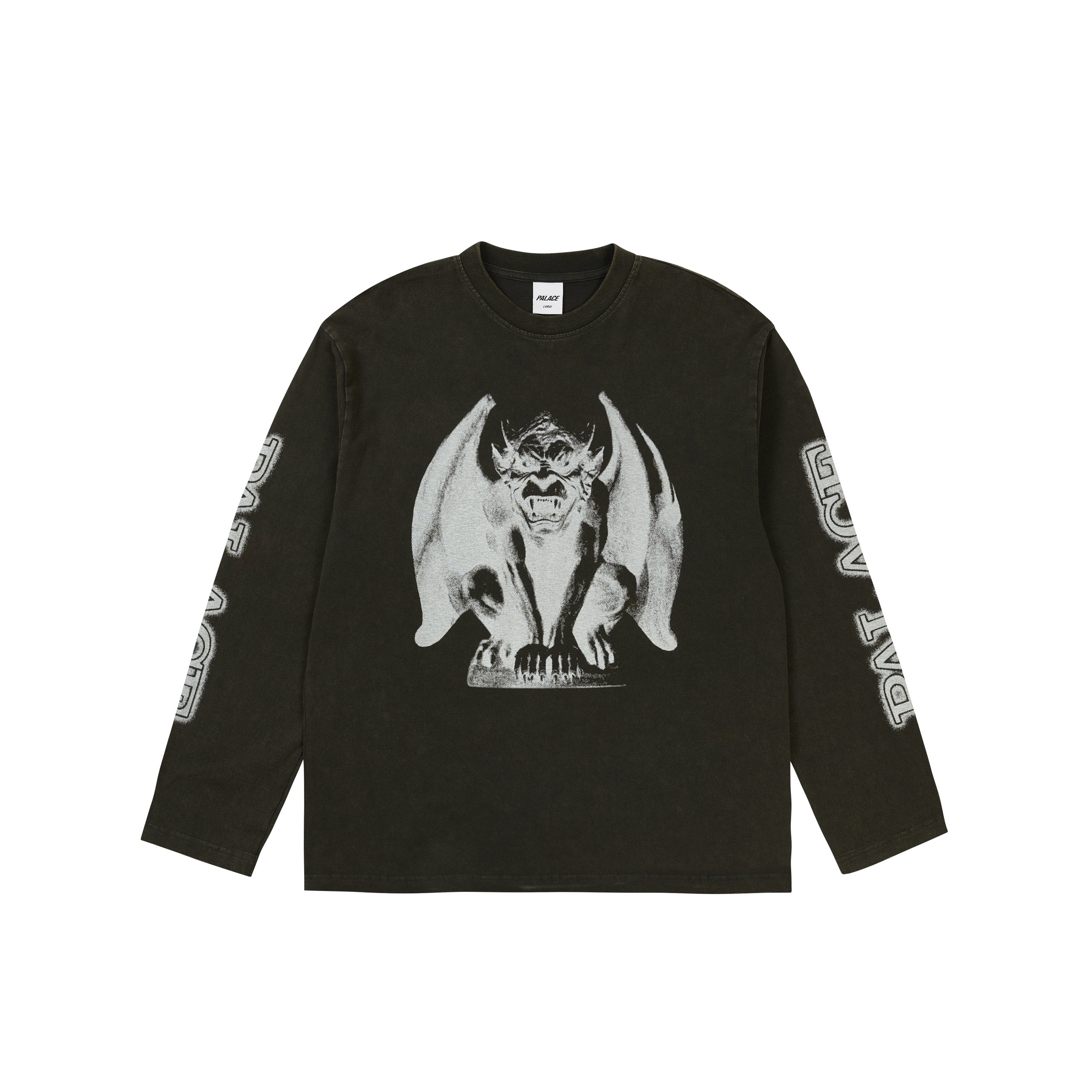 GARGOYLE LONGSLEEVE BLACK - Summer 2026 - Palace