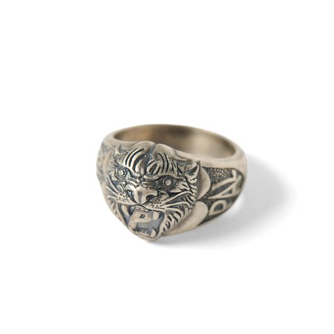 Palace Leopard Ring Silver - Colorway