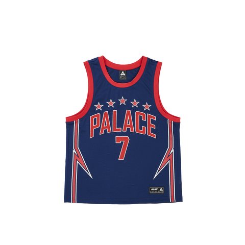 Palace Lightning Basketball Vest Navy Red