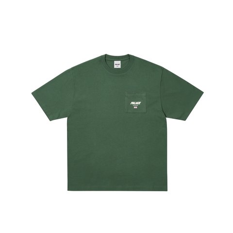 Palace Location T Shirt Racey Green