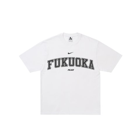Palace Palace Nike Shop T Shirt Fukuoka White