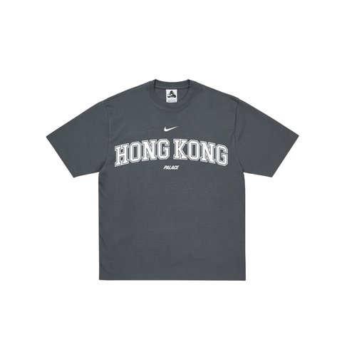 Palace Palace Nike Shop T Shirt Hong Kong Grey