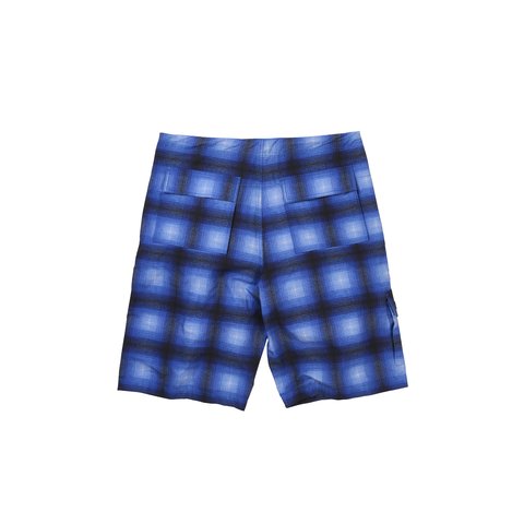 Palace Palace Over Short Navy Ghost Check - Colorway