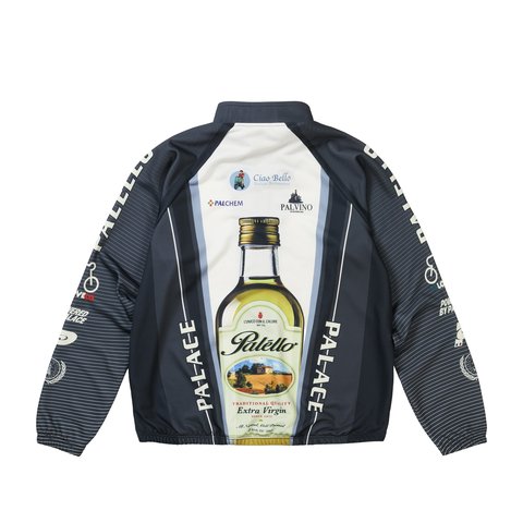 Palace Palello Cycling Zip Jacket Black - Colorway