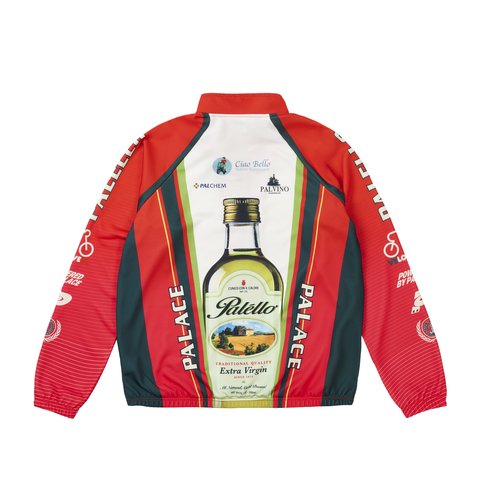 Palace Palello Cycling Zip Jacket Red - Colorway