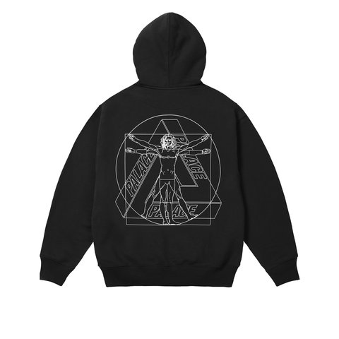 Palace Paltruvian Tri Hood Black - Colorway