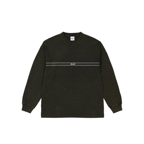 Palace Pigment Font Longsleeve Black
