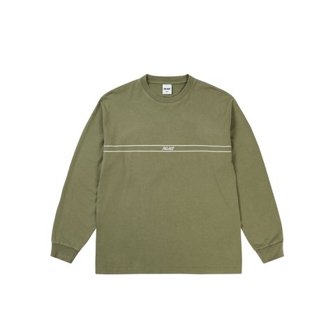 Palace Pigment Font Longsleeve The Deep Green
