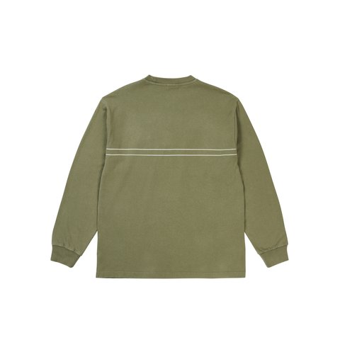 Palace Pigment Font Longsleeve The Deep Green - Colorway