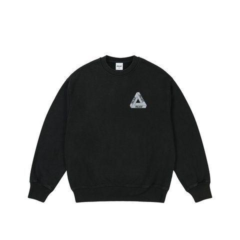 Palace Pigment Tri Crew Black