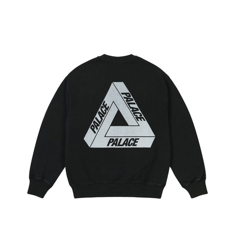 Palace Pigment Tri Crew Black - Colorway