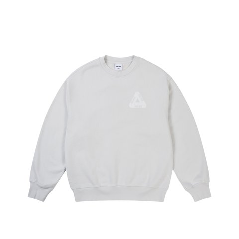 Palace Pigment Tri Crew Concrete Grey