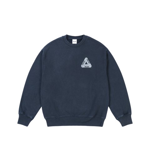 Palace Pigment Tri Crew Navy
