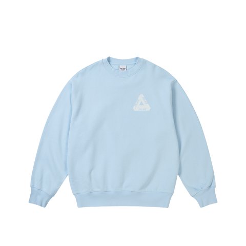 Palace Pigment Tri Crew Skyline Blue