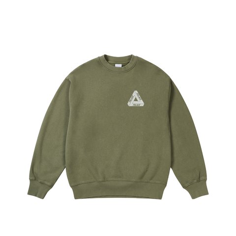 Palace Pigment Tri Crew The Deep Green
