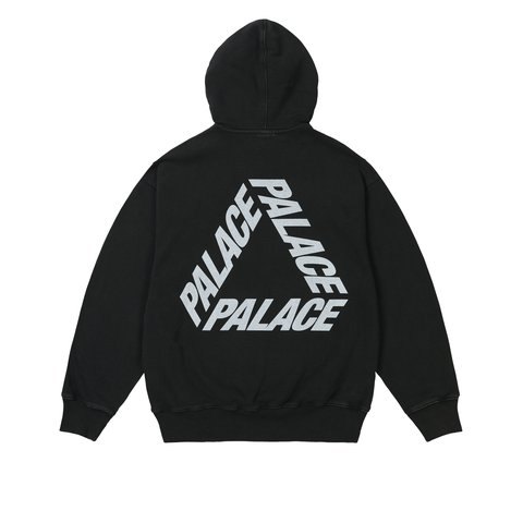 Palace Rubbed P3 Hood Black - Colorway