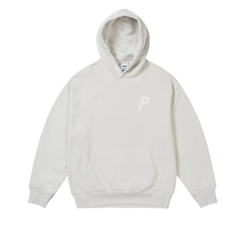 Palace Rubbed P3 Hood Concrete Grey