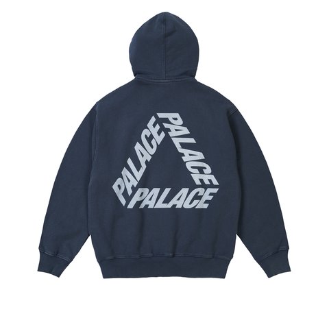 Palace Rubbed P3 Hood Navy - Colorway