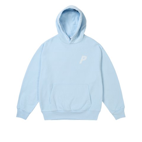 Palace Rubbed P3 Hood Skyline Blue