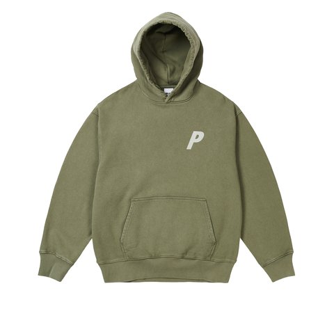 Palace Rubbed P3 Hood The Deep Green