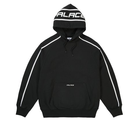 Palace Runner Hood Black