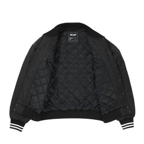 Palace Satin The Park Jacket Black - Colorway