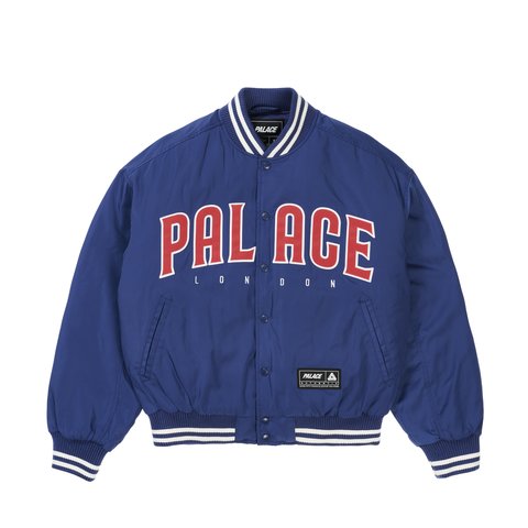 Palace Satin The Park Jacket Blue