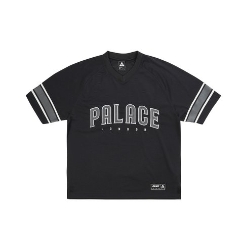 Palace Satin The Park Mesh Jersey Black