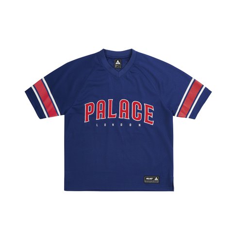 Palace Satin The Park Mesh Jersey Navy