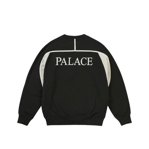 Palace Scrum Crew Black - Colorway