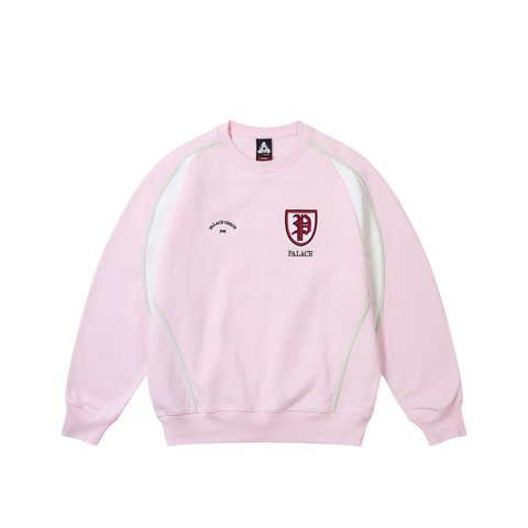 Palace Scrum Crew Sweet Pink