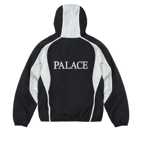 Palace Scrum Hooded Shell Jacket Black - Colorway