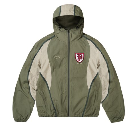 Palace Scrum Hooded Shell Jacket Olive