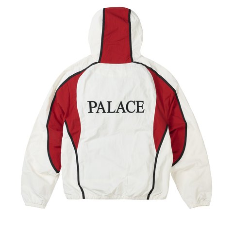 Palace Scrum Hooded Shell Jacket White - Colorway