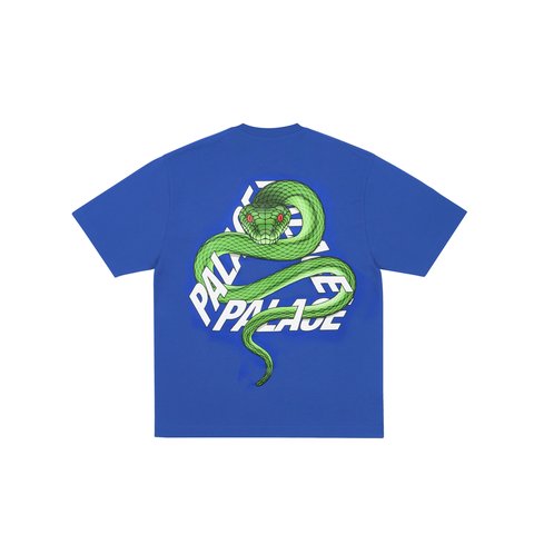 Palace Snakey P3 T Shirt Deep Sea Blue - Colorway