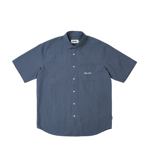 Palace Standard Check Shirt Navy