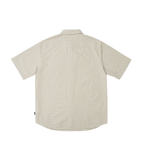 Palace Standard Check Shirt Tan - Colorway