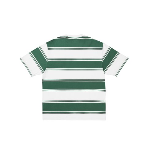 Palace Tidy Stripe T Shirt Green - Colorway