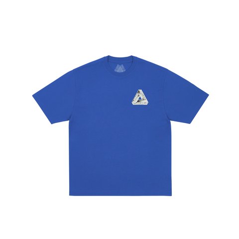Palace Tri Girders T Shirt Deep Sea Blue
