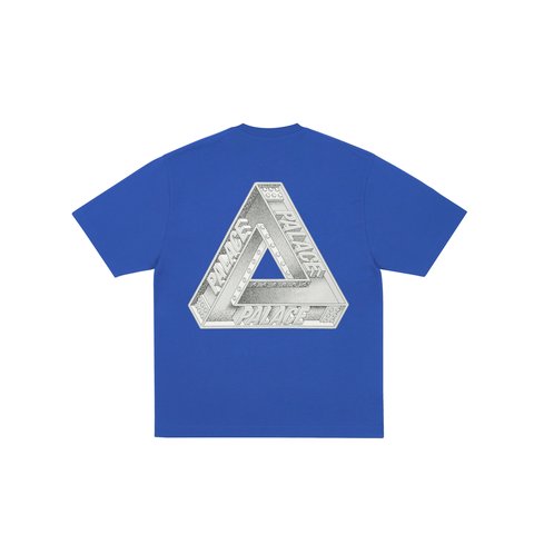 Palace Tri Girders T Shirt Deep Sea Blue - Colorway