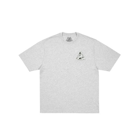 Palace Tri Girders T Shirt Grey Marl