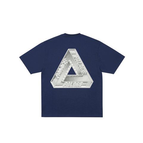 Palace Tri Girders T Shirt Navy - Colorway