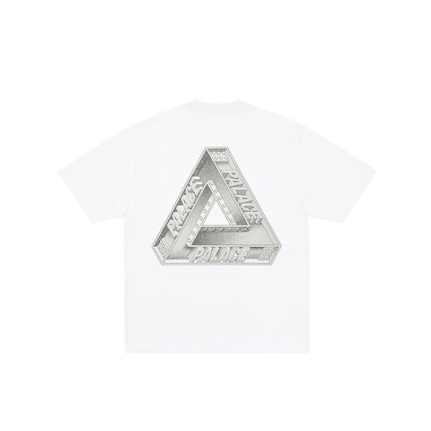Palace Tri Girders T Shirt White - Colorway