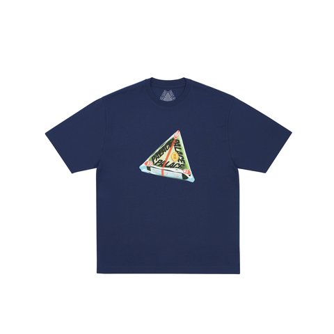 Palace Tri Onigiri T Shirt Navy
