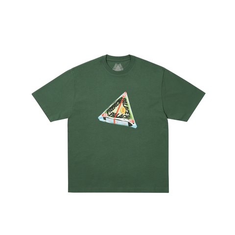 Palace Tri Onigiri T Shirt Racey Green